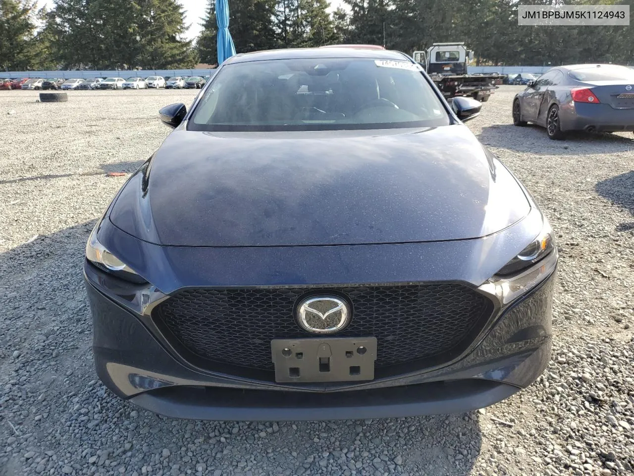 2019 Mazda 3 VIN: JM1BPBJM5K1124943 Lot: 74570384