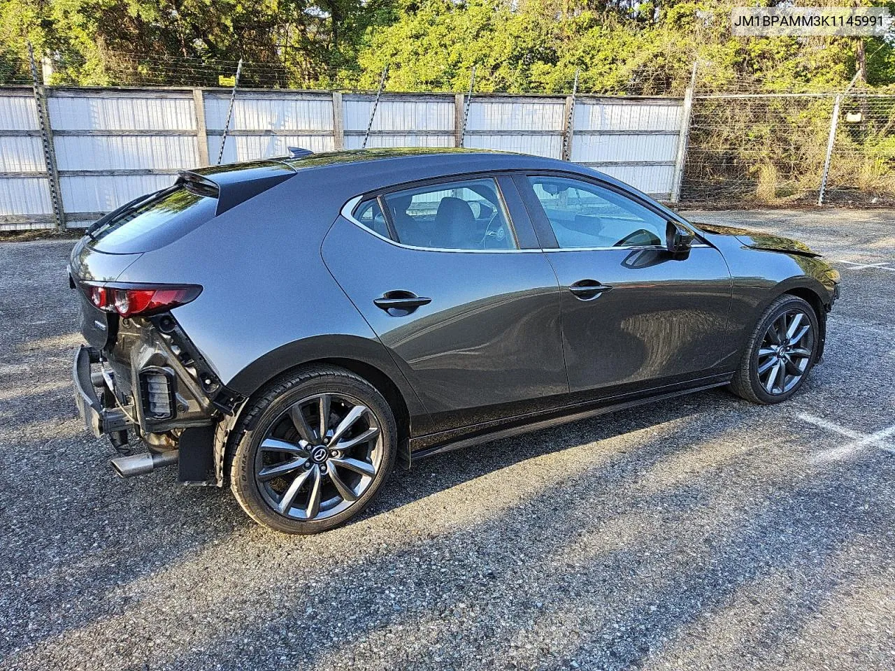 2019 Mazda 3 Preferred VIN: JM1BPAMM3K1145991 Lot: 74600464