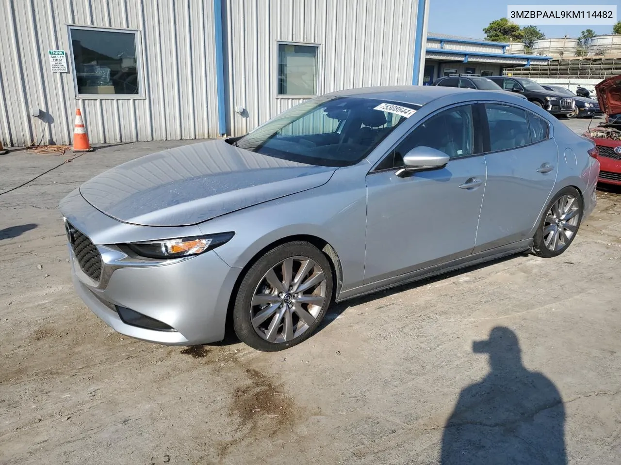 3MZBPAAL9KM114482 2019 Mazda 3 Select