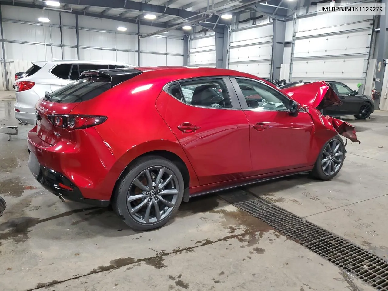 2019 Mazda 3 VIN: JM1BPBJM1K1129279 Lot: 77790314