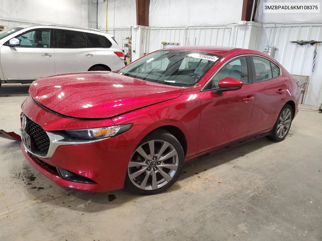 2019 Mazda 3 Preferred VIN: 3MZBPADL6KM108375 Lot: 78390464