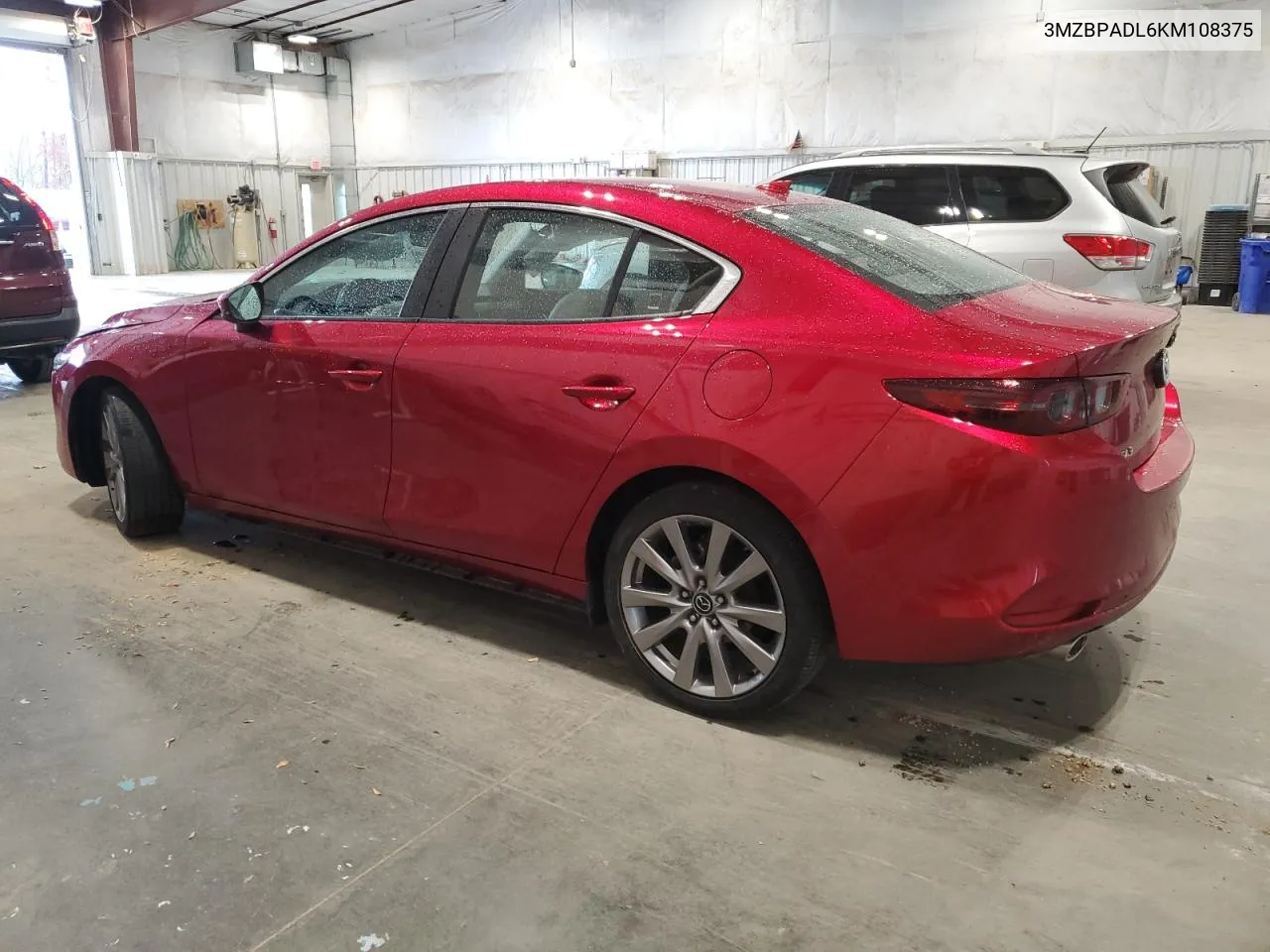 2019 Mazda 3 Preferred VIN: 3MZBPADL6KM108375 Lot: 78390464