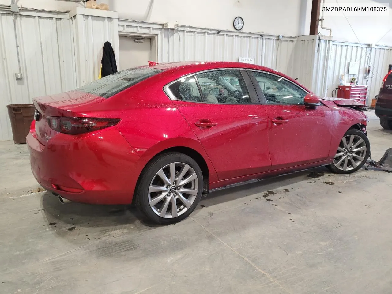 2019 Mazda 3 Preferred VIN: 3MZBPADL6KM108375 Lot: 78390464