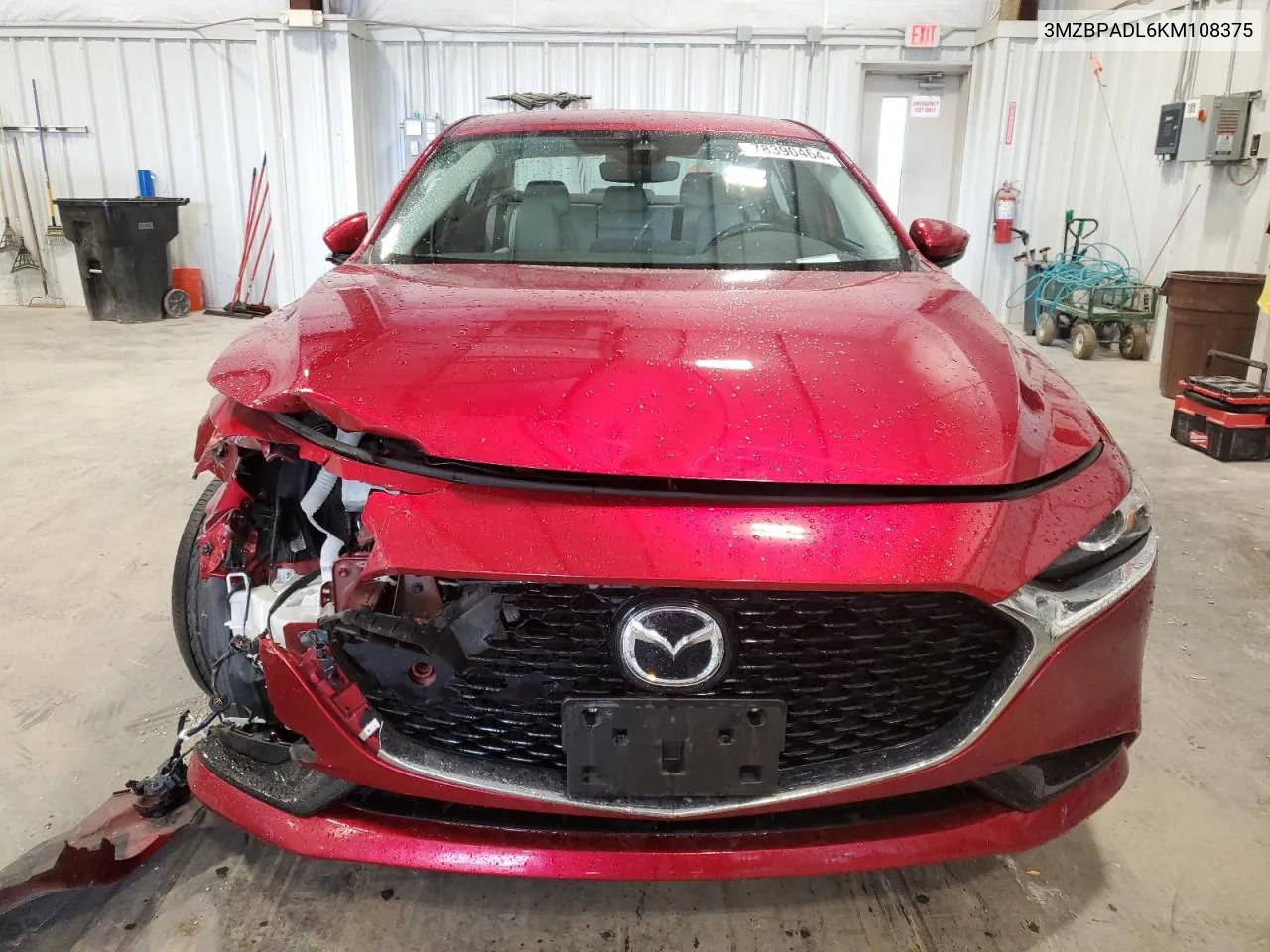 2019 Mazda 3 Preferred VIN: 3MZBPADL6KM108375 Lot: 78390464