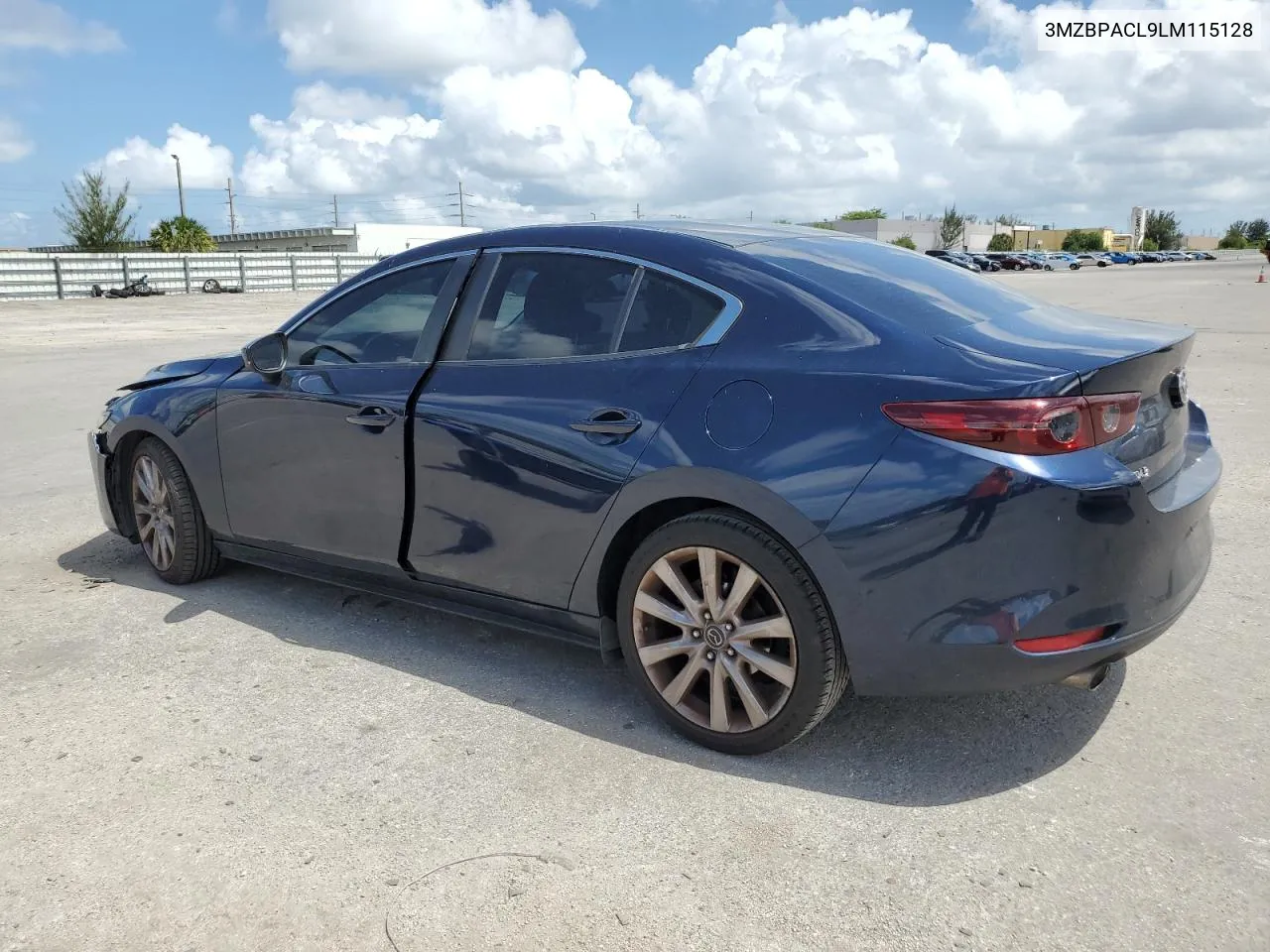 2020 Mazda 3 Select VIN: 3MZBPACL9LM115128 Lot: 53740484