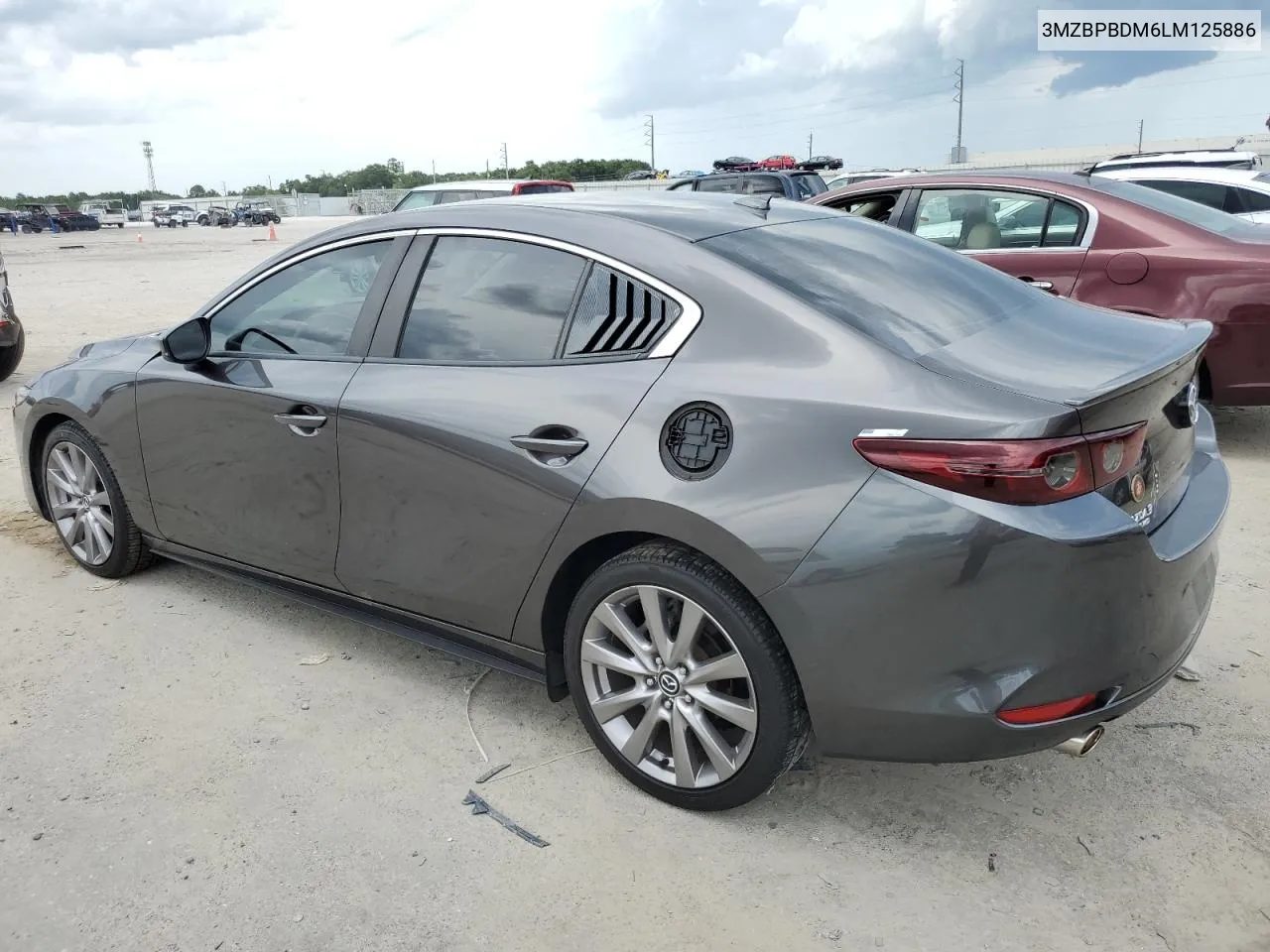 2020 Mazda 3 Preferred VIN: 3MZBPBDM6LM125886 Lot: 60526844