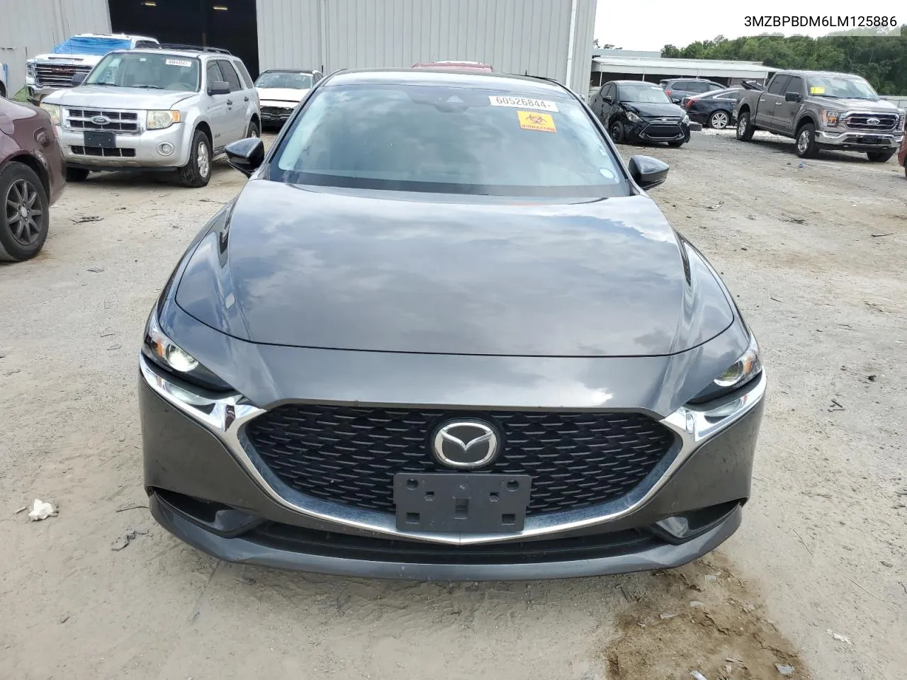 2020 Mazda 3 Preferred VIN: 3MZBPBDM6LM125886 Lot: 60526844