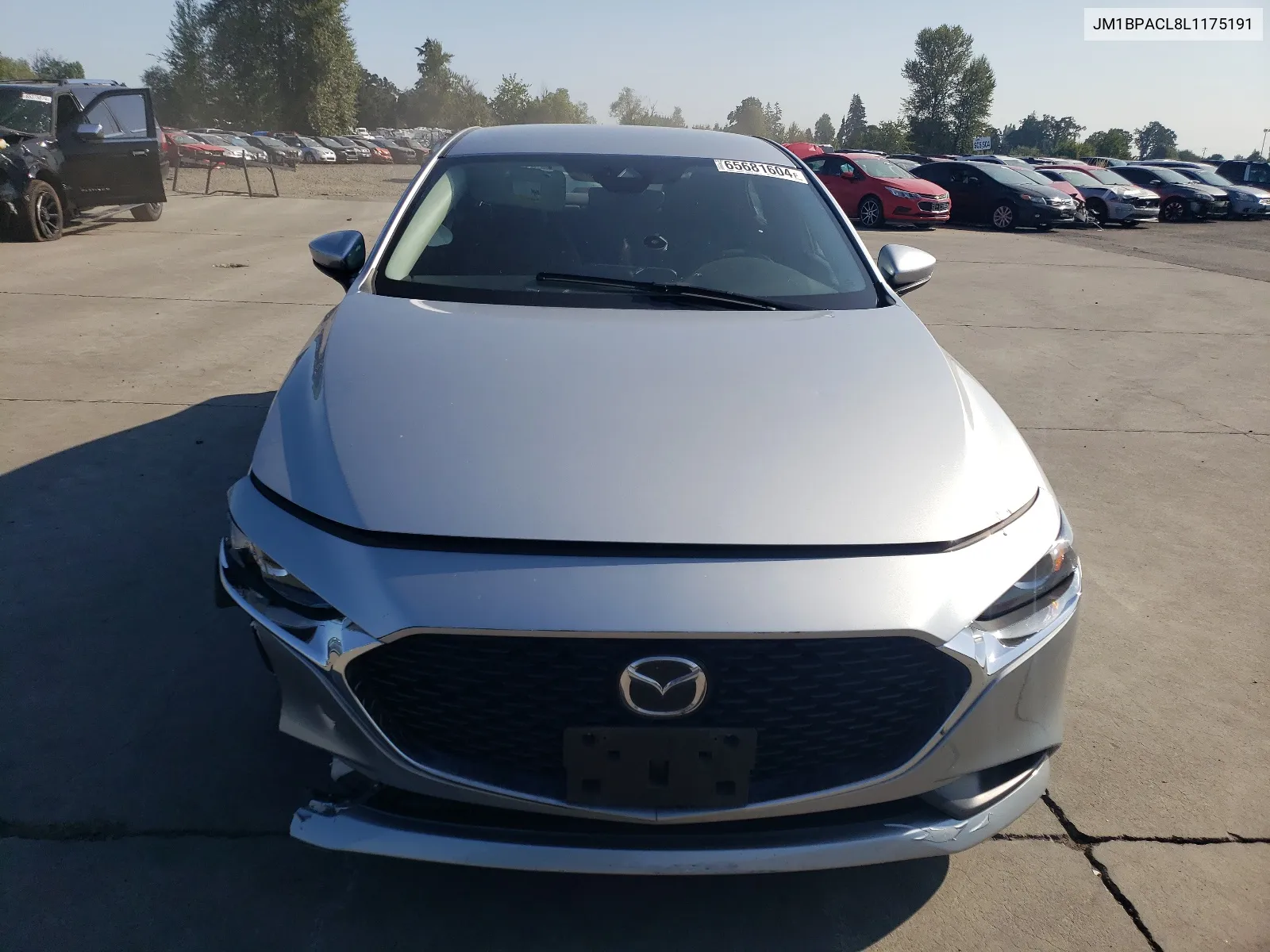 2020 Mazda 3 Select VIN: JM1BPACL8L1175191 Lot: 65681604