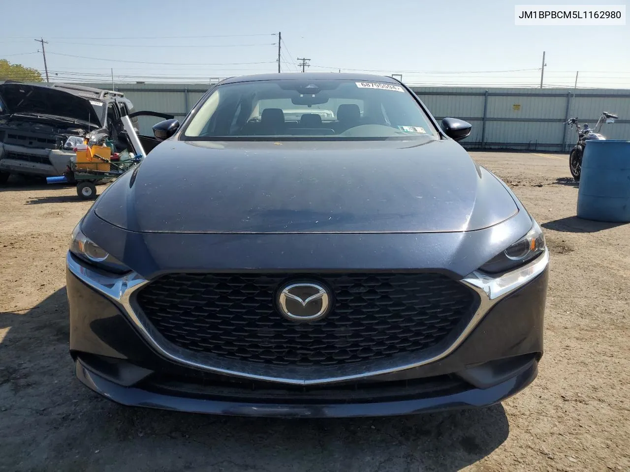 2020 Mazda 3 Select VIN: JM1BPBCM5L1162980 Lot: 68795594