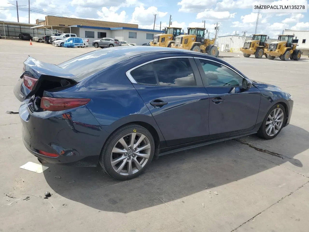 2020 Mazda 3 Select VIN: 3MZBPACL7LM135278 Lot: 69431784