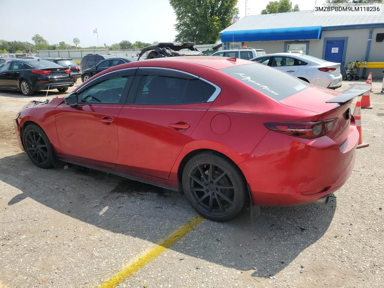 2020 Mazda 3 Preferred VIN: 3MZBPBDM9LM118236 Lot: 70631384