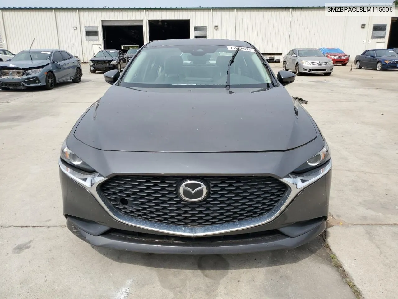 2020 Mazda 3 Select VIN: 3MZBPACL8LM115606 Lot: 71258024