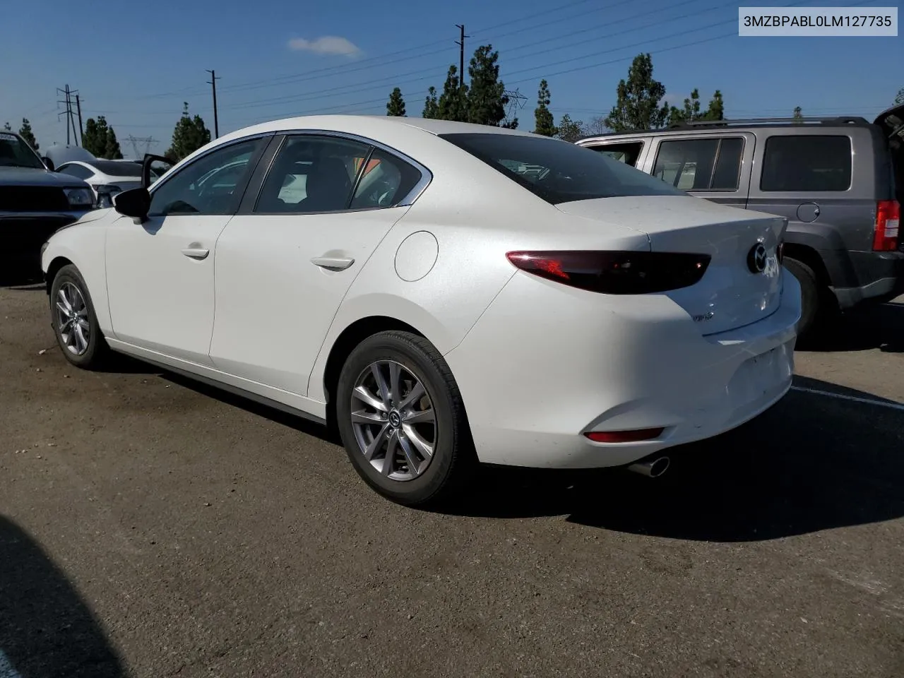 2020 Mazda 3 VIN: 3MZBPABL0LM127735 Lot: 71682524