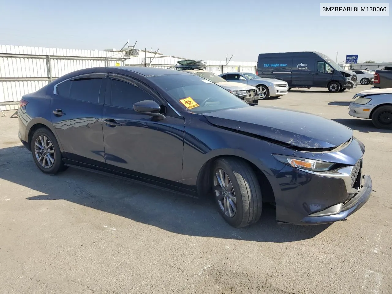 2020 Mazda 3 VIN: 3MZBPABL8LM130060 Lot: 71774324