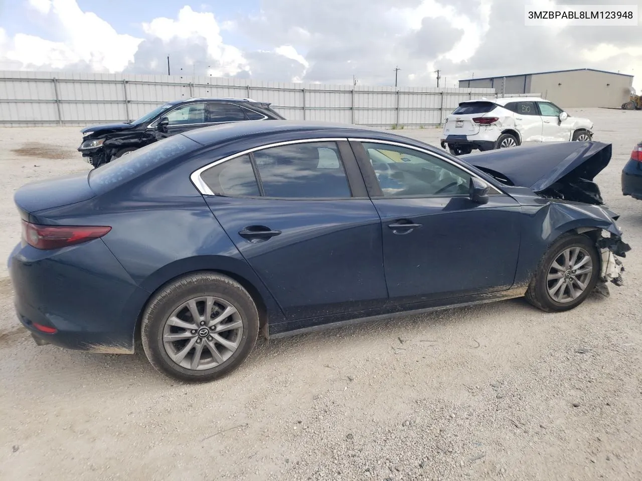 2020 Mazda 3 VIN: 3MZBPABL8LM123948 Lot: 72588634