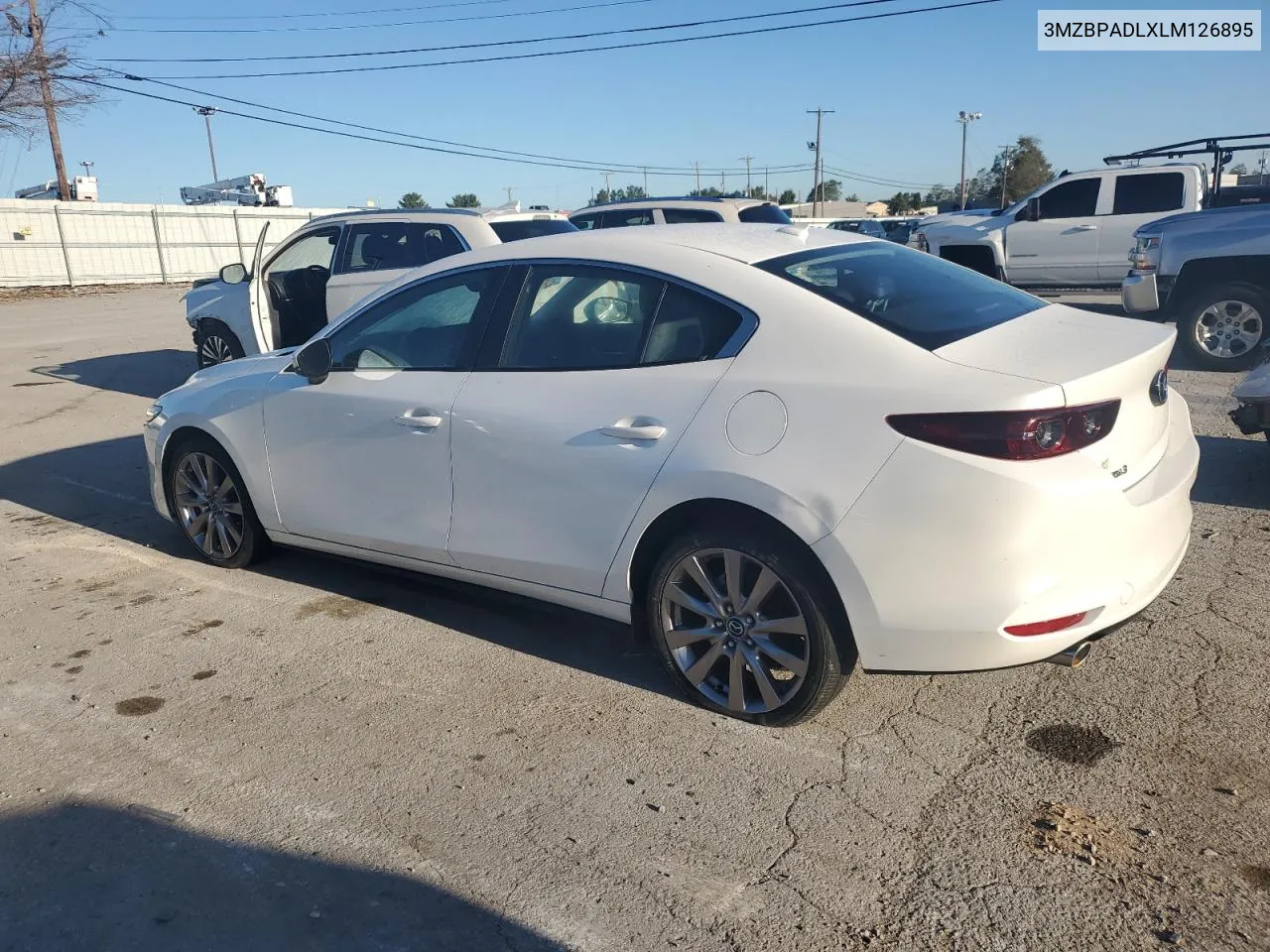 2020 Mazda 3 Preferred VIN: 3MZBPADLXLM126895 Lot: 75231394