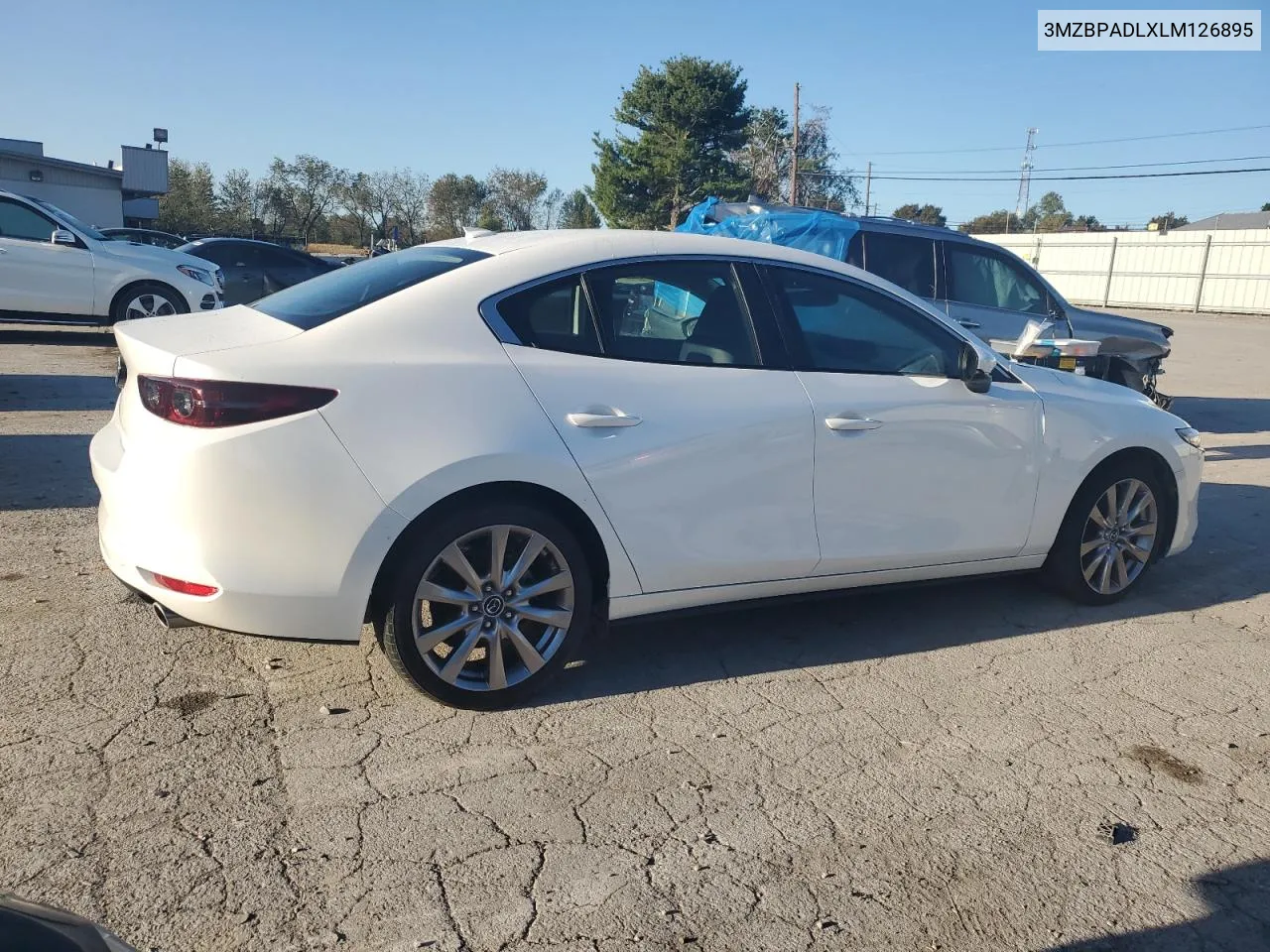 2020 Mazda 3 Preferred VIN: 3MZBPADLXLM126895 Lot: 75231394