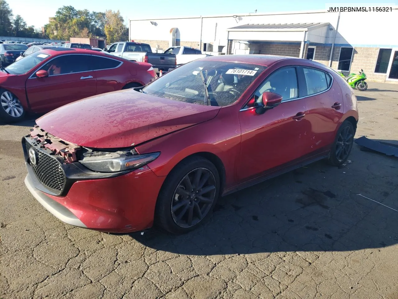 2020 Mazda 3 Premium VIN: JM1BPBNM5L1156321 Lot: 76101714