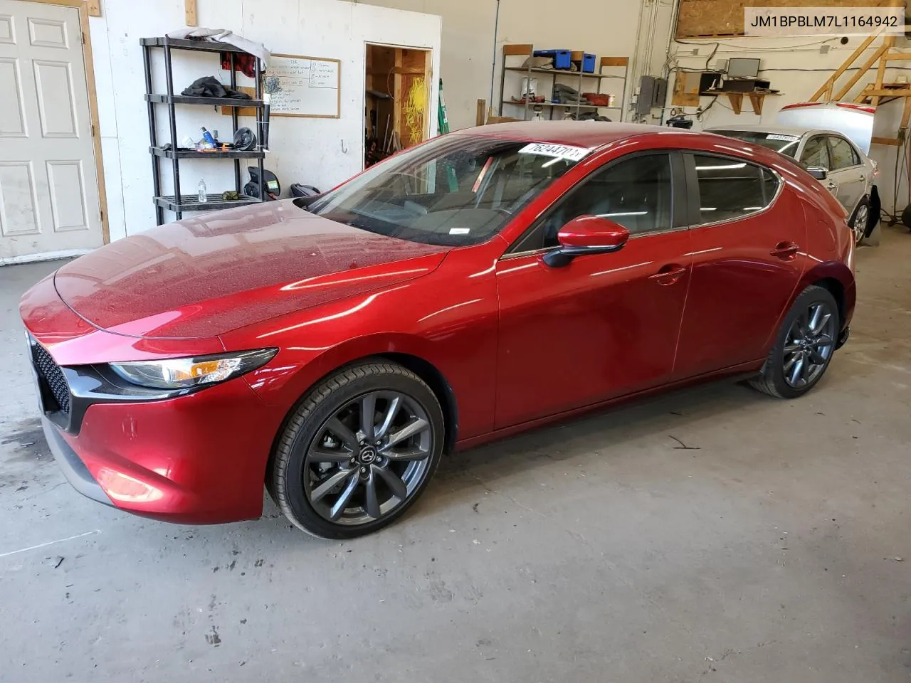 2020 Mazda 3 VIN: JM1BPBLM7L1164942 Lot: 76244704