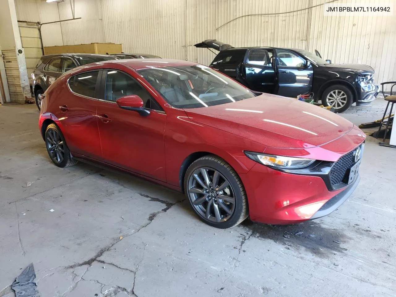 2020 Mazda 3 VIN: JM1BPBLM7L1164942 Lot: 76244704