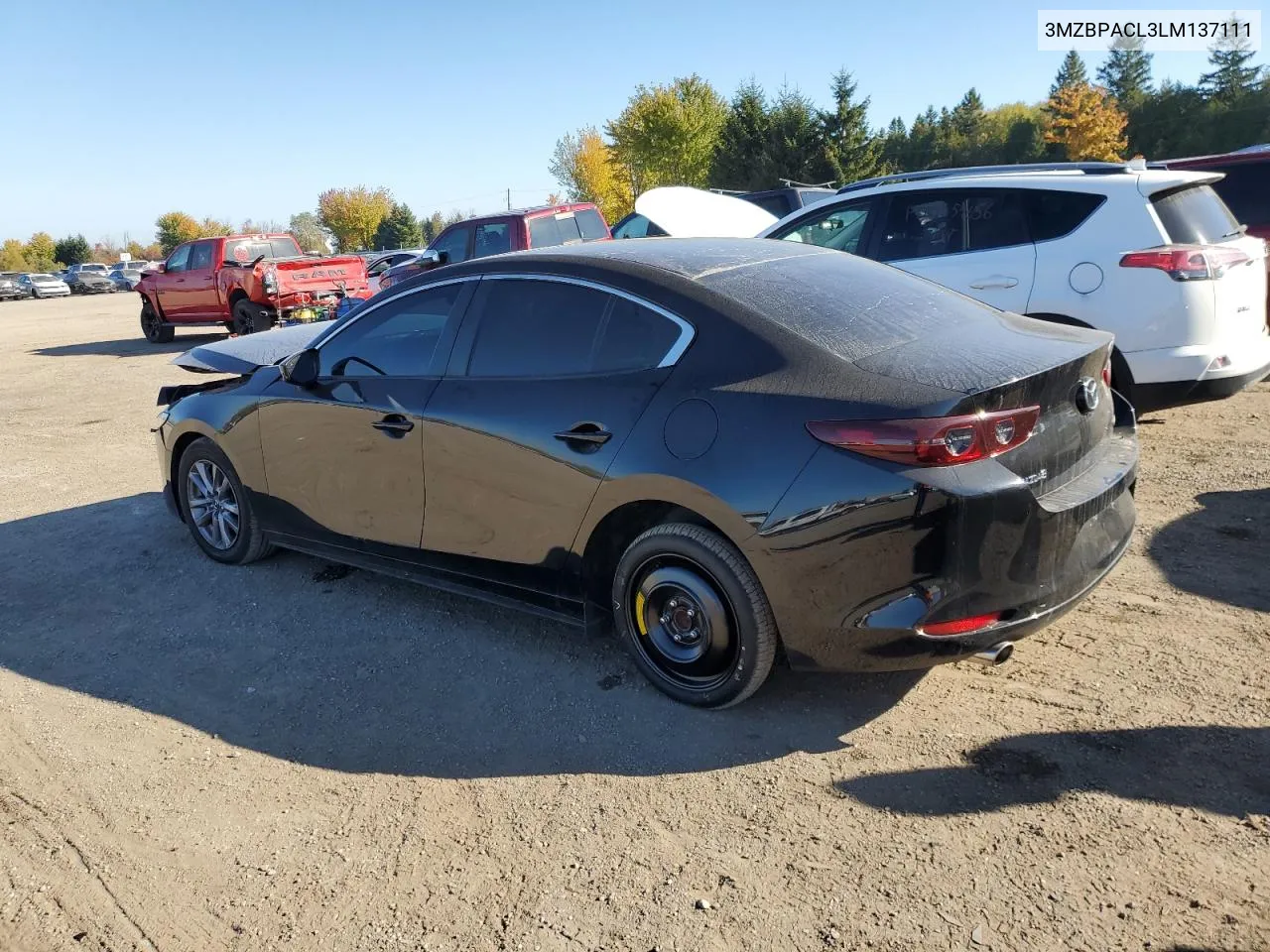 2020 Mazda 3 Select VIN: 3MZBPACL3LM137111 Lot: 76668344