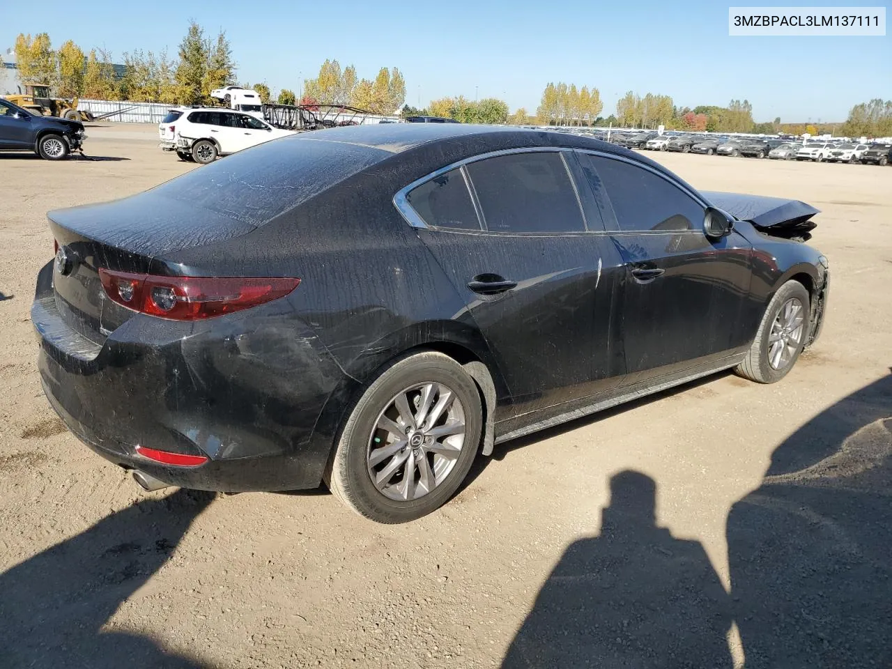 2020 Mazda 3 Select VIN: 3MZBPACL3LM137111 Lot: 76668344