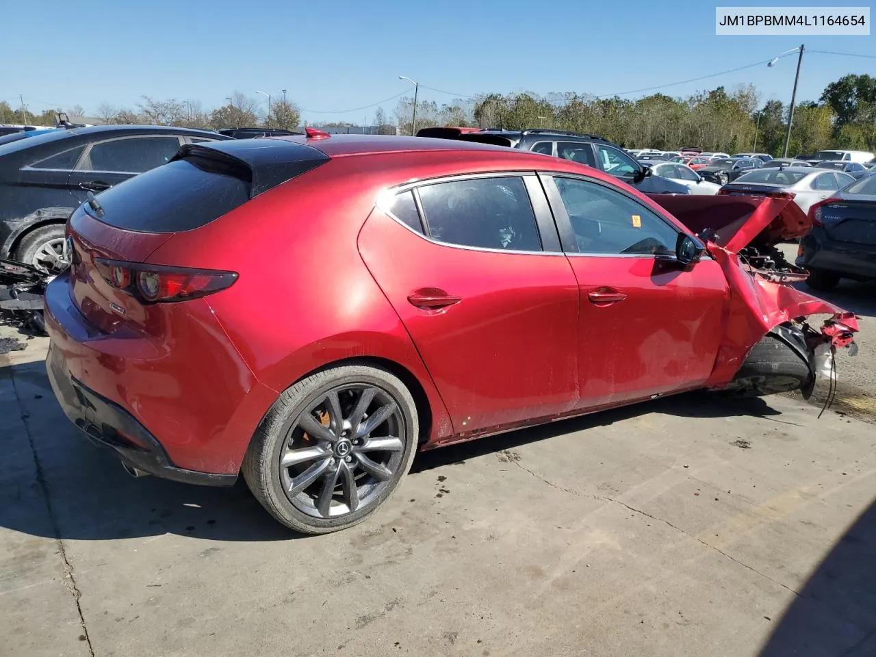 2020 Mazda 3 Preferred VIN: JM1BPBMM4L1164654 Lot: 76779914