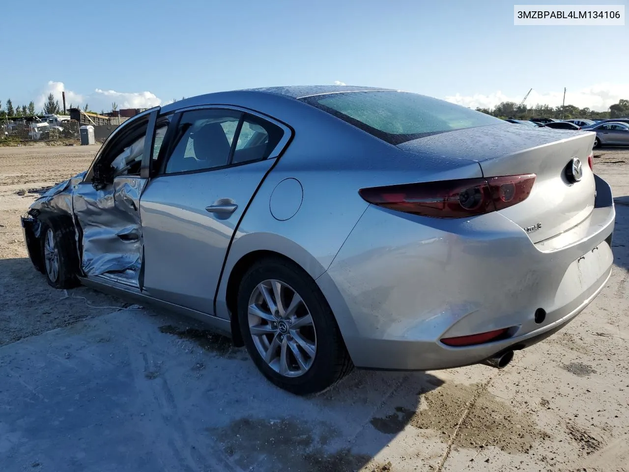 2020 Mazda 3 VIN: 3MZBPABL4LM134106 Lot: 77611794