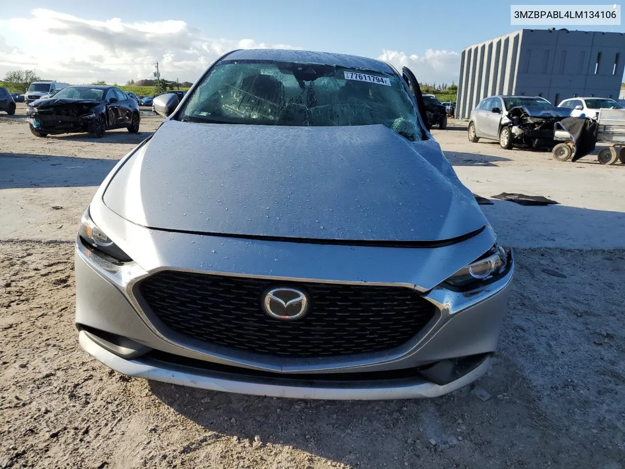 2020 Mazda 3 VIN: 3MZBPABL4LM134106 Lot: 77611794