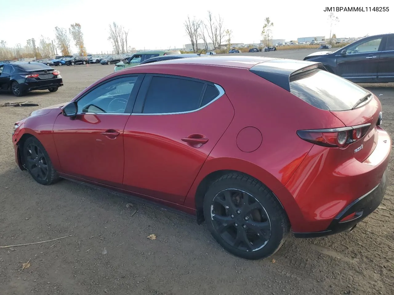 2020 Mazda 3 Preferred VIN: JM1BPAMM6L1148255 Lot: 77750264