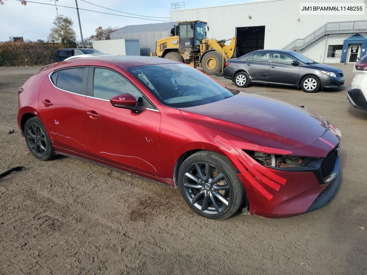 2020 Mazda 3 Preferred VIN: JM1BPAMM6L1148255 Lot: 77750264