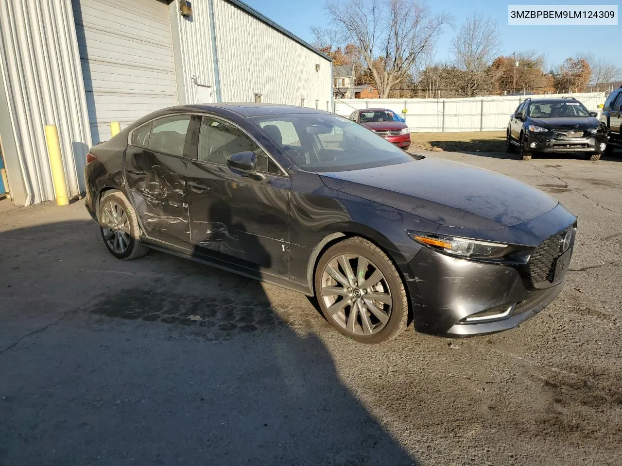 2020 Mazda 3 Premium VIN: 3MZBPBEM9LM124309 Lot: 79396564