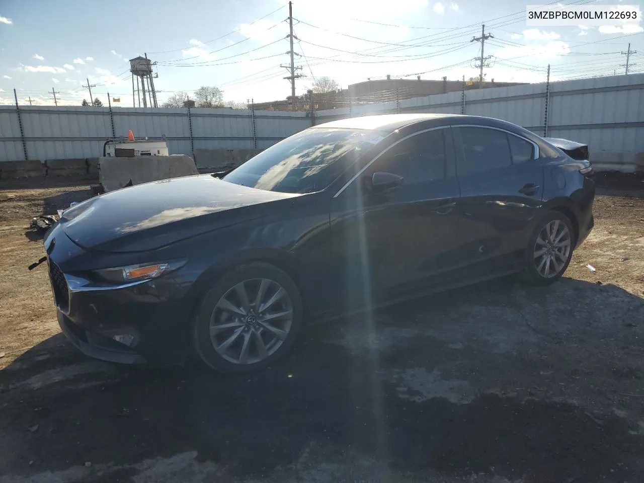 2020 Mazda 3 Select VIN: 3MZBPBCM0LM122693 Lot: 80839624