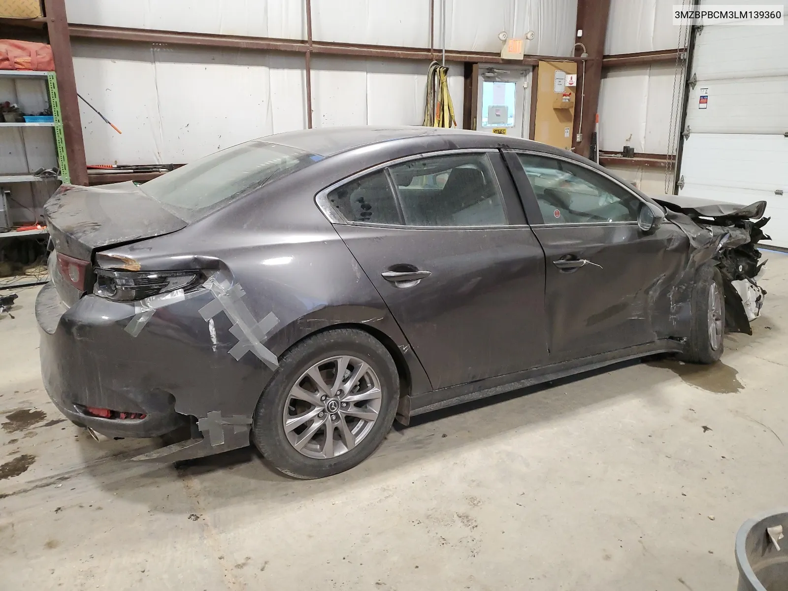 2020 Mazda 3 Select VIN: 3MZBPBCM3LM139360 Lot: 82726293