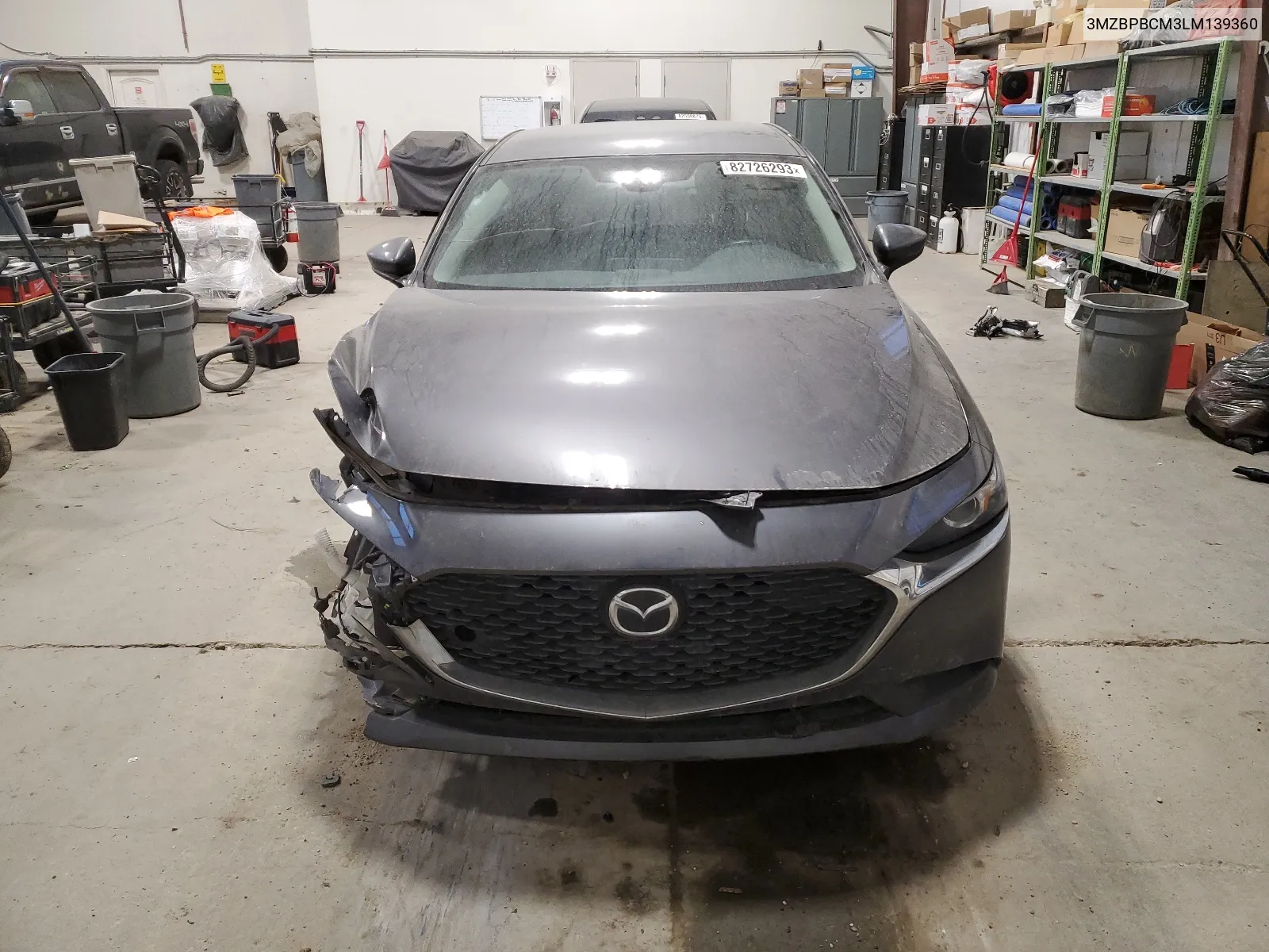 2020 Mazda 3 Select VIN: 3MZBPBCM3LM139360 Lot: 82726293