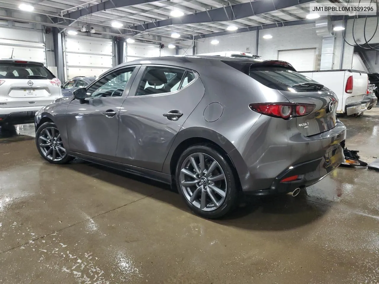 2021 Mazda 3 Preferred VIN: JM1BPBLL0M1339296 Lot: 53435684