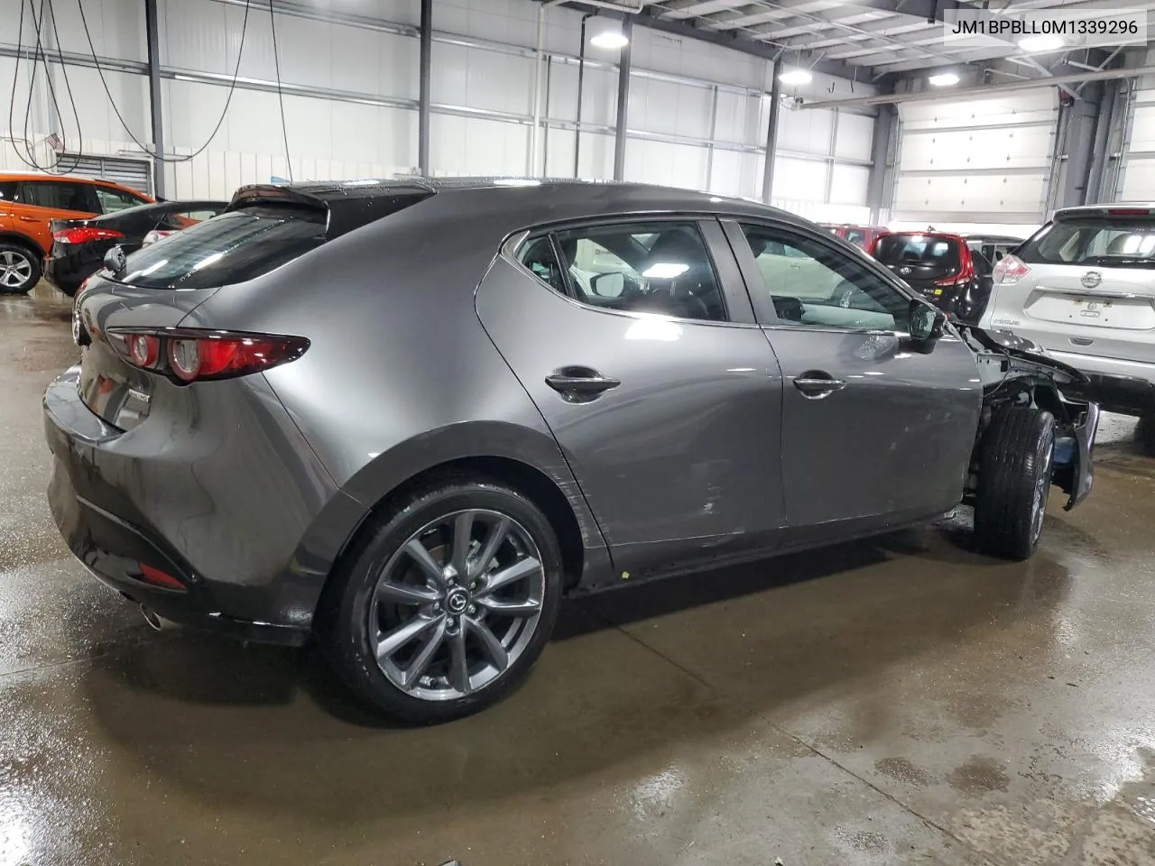 2021 Mazda 3 Preferred VIN: JM1BPBLL0M1339296 Lot: 53435684