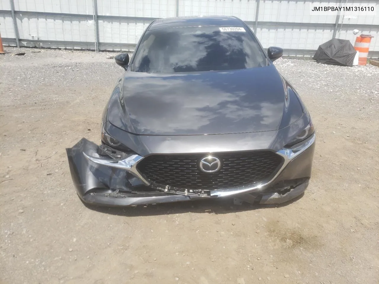 JM1BPBAY1M1316110 2021 Mazda 3