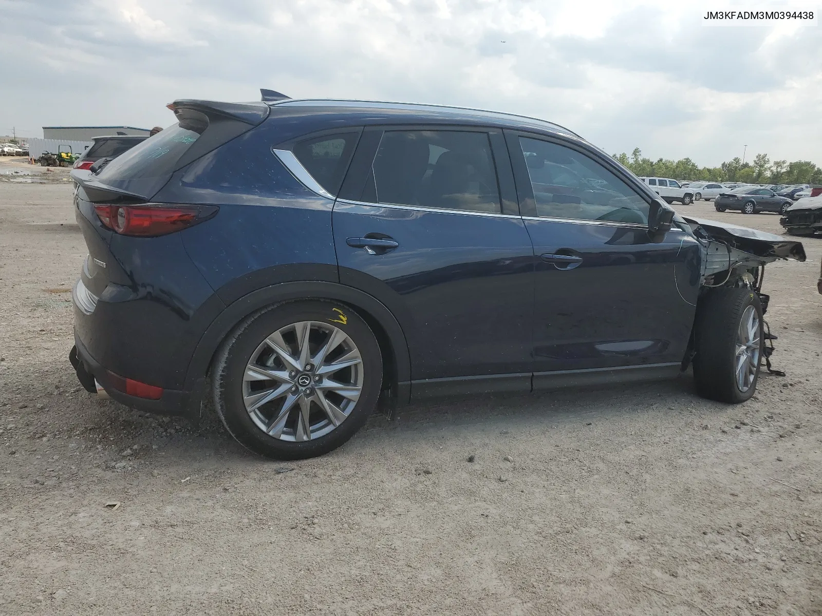 2021 Mazda Cx-5 Grand Touring VIN: JM3KFADM3M0394438 Lot: 63720694