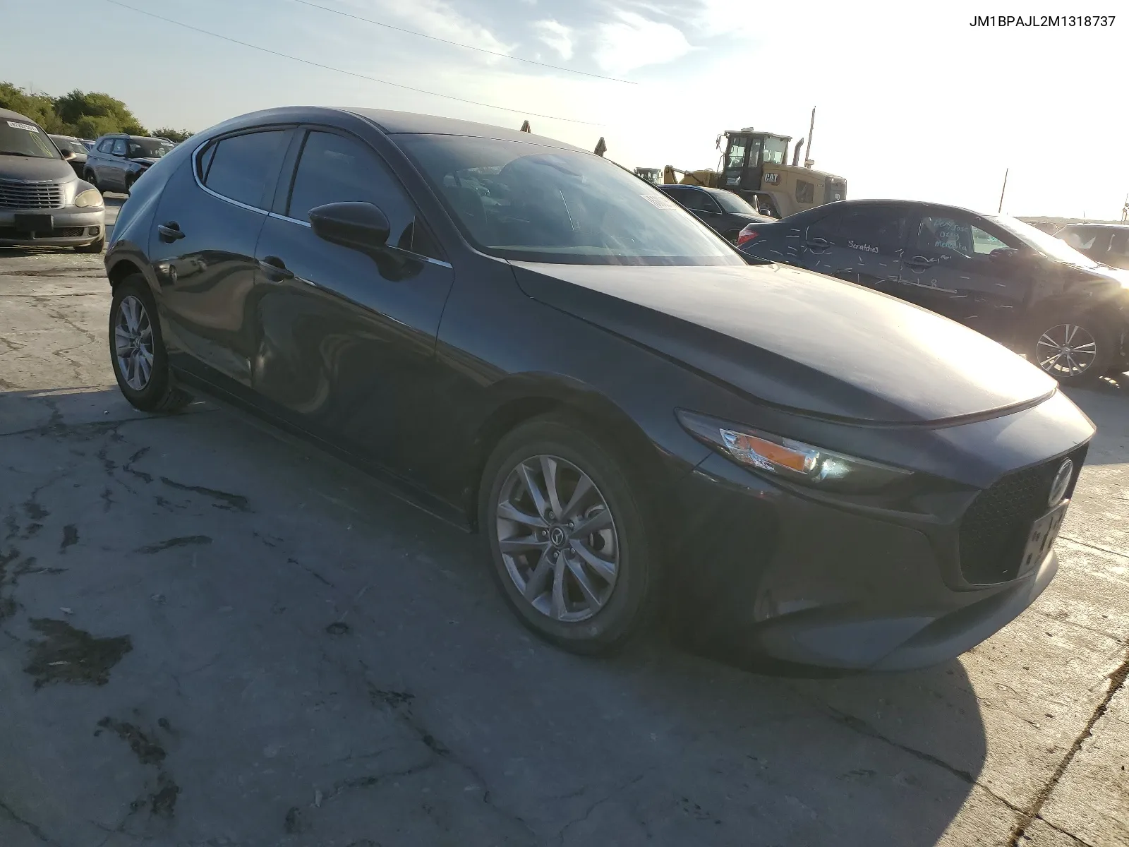 2021 Mazda 3 VIN: JM1BPAJL2M1318737 Lot: 66802534