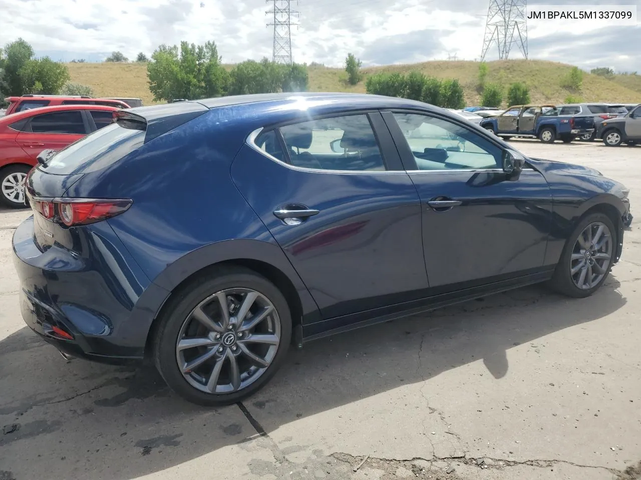 2021 Mazda 3 Select VIN: JM1BPAKL5M1337099 Lot: 67074744