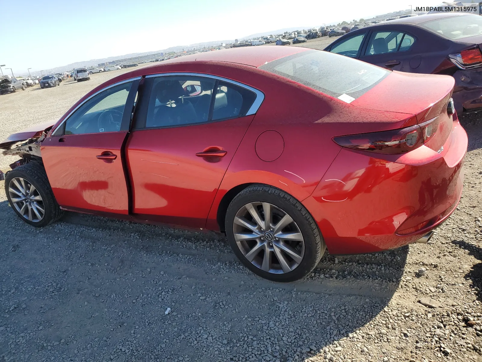 2021 Mazda 3 Select VIN: JM1BPABL5M1315975 Lot: 67375964