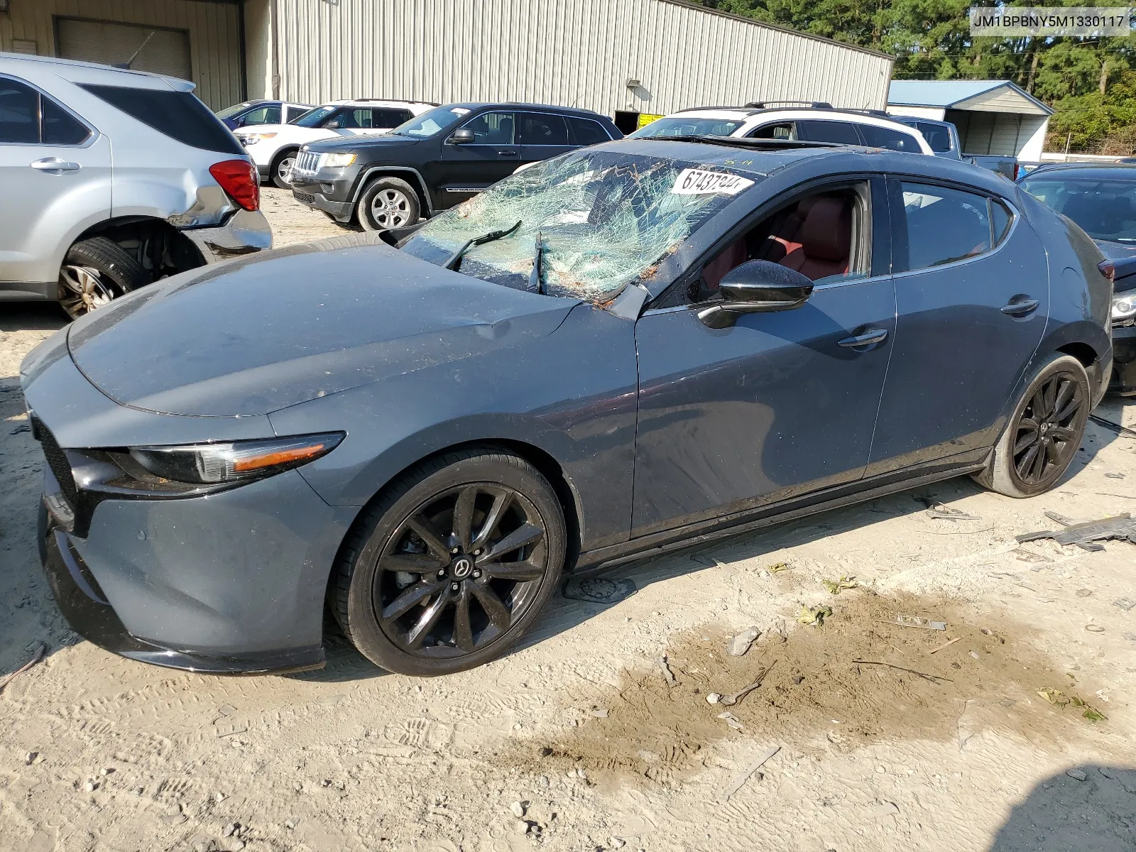 JM1BPBNY5M1330117 2021 Mazda 3 Premium Plus