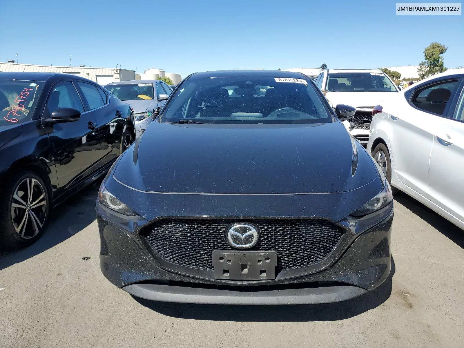 2021 Mazda 3 Premium VIN: JM1BPAMLXM1301227 Lot: 67515284