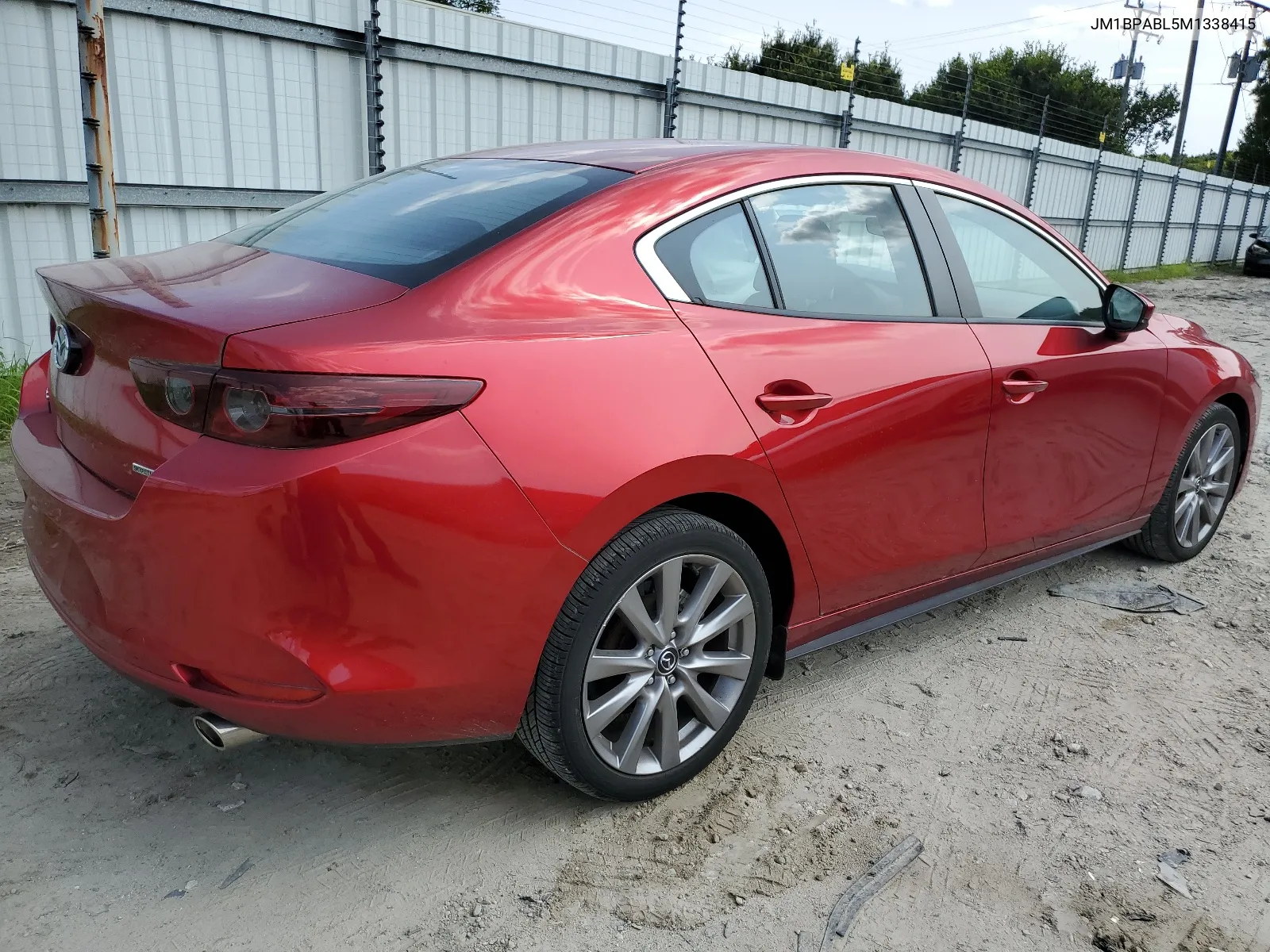 2021 Mazda 3 Select VIN: JM1BPABL5M1338415 Lot: 68445024