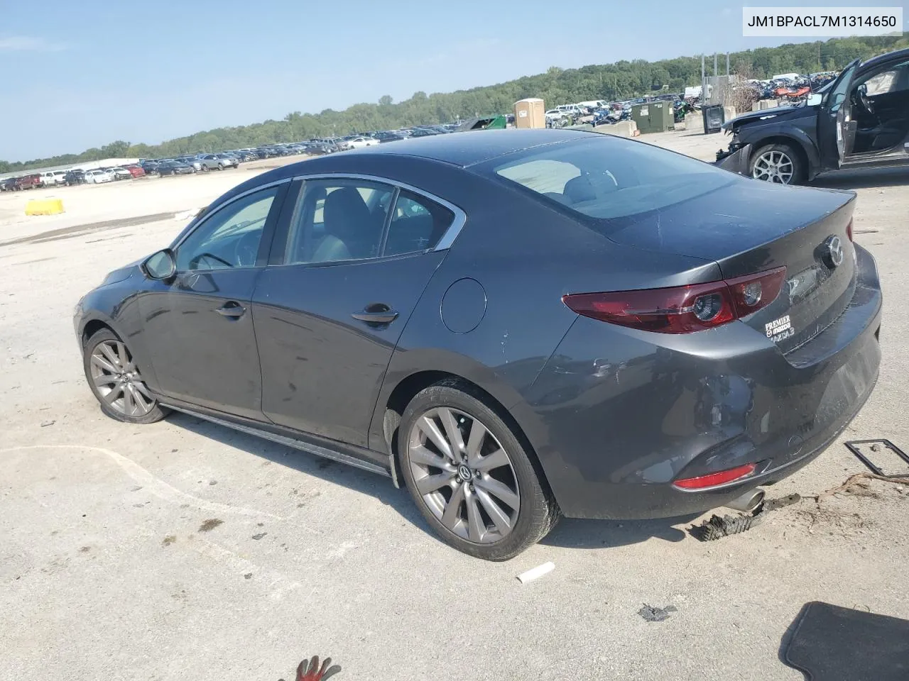 2021 Mazda 3 Preferred VIN: JM1BPACL7M1314650 Lot: 69054104