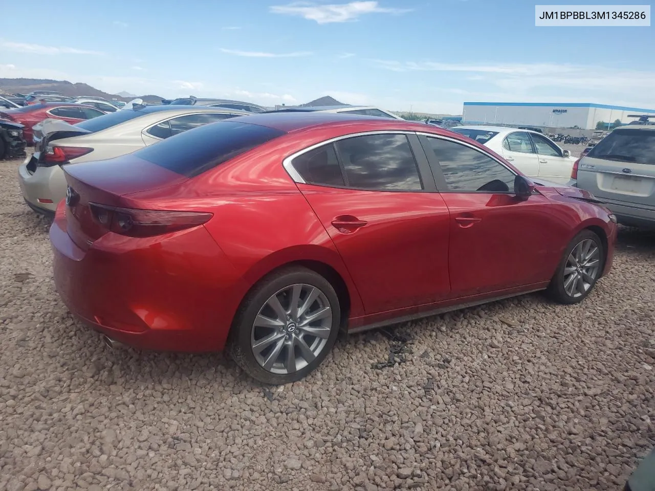 2021 Mazda 3 Select VIN: JM1BPBBL3M1345286 Lot: 69123024