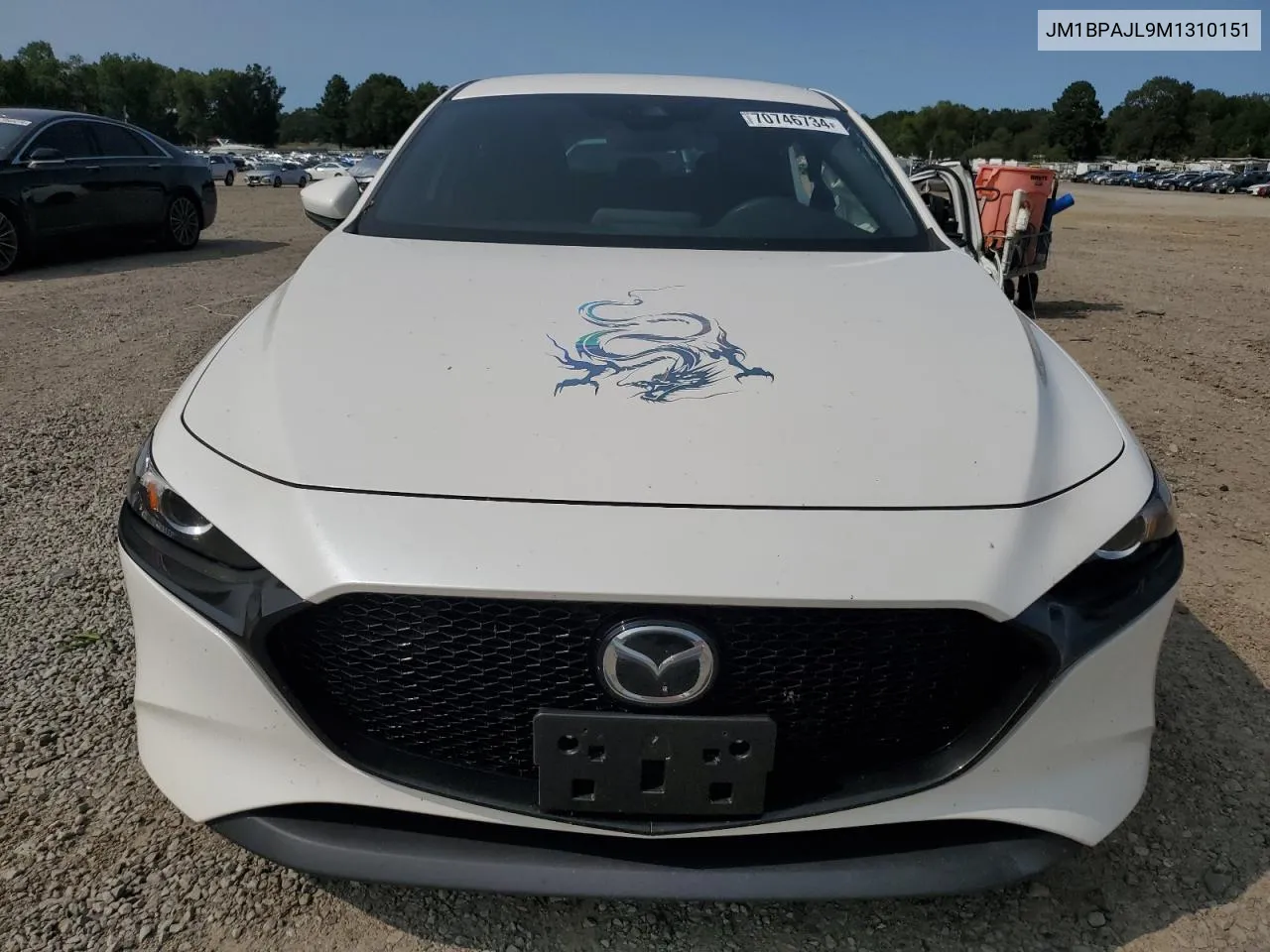 2021 Mazda 3 VIN: JM1BPAJL9M1310151 Lot: 70746734