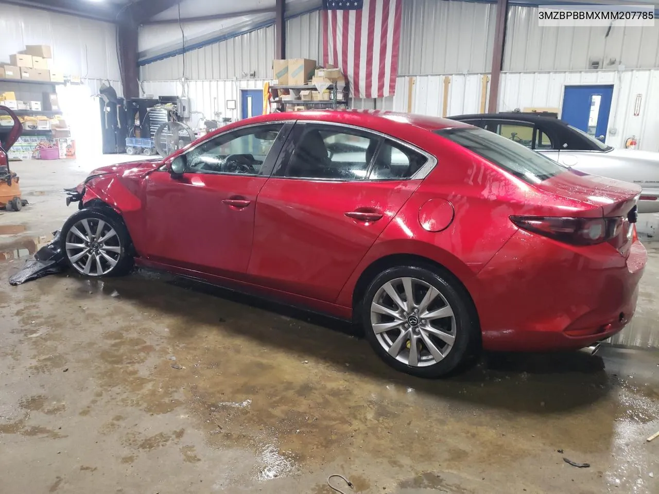 2021 Mazda 3 Select VIN: 3MZBPBBMXMM207785 Lot: 71231854