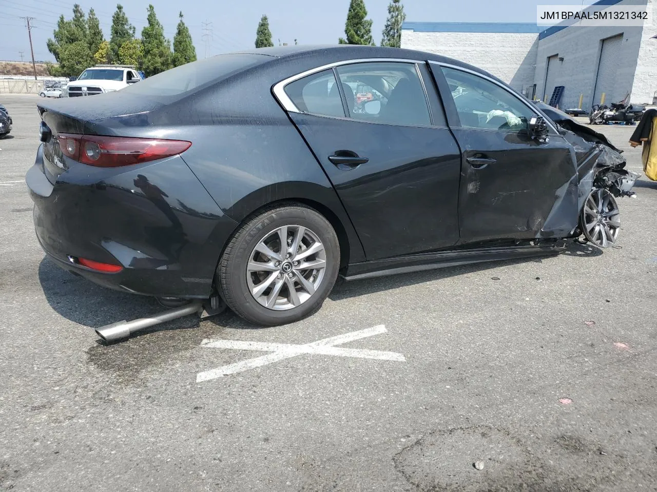 2021 Mazda 3 VIN: JM1BPAAL5M1321342 Lot: 71262894